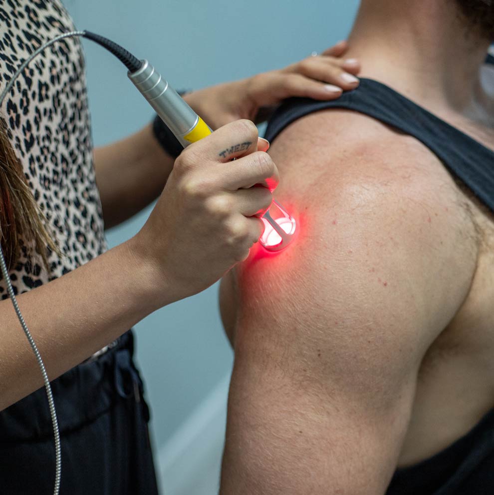 Performing Laser Therapy