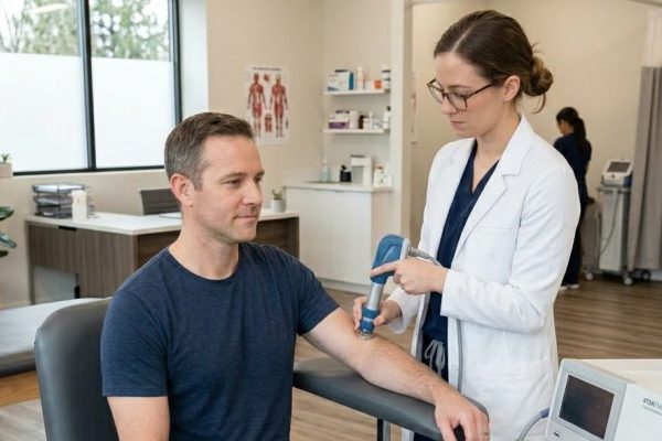 Shockwave vs. Laser Therapy for Tennis Elbow